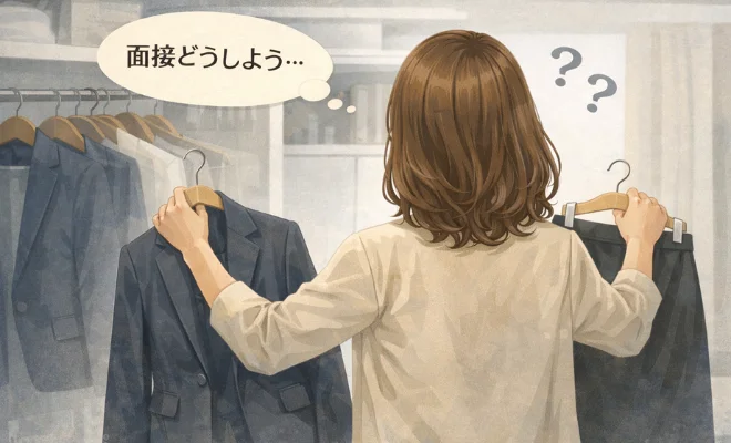 面接 スーツがない場合 女性