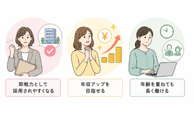 40代女性 手に職をつける